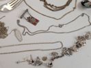 Parti Silver bl.a. bägare, smycken