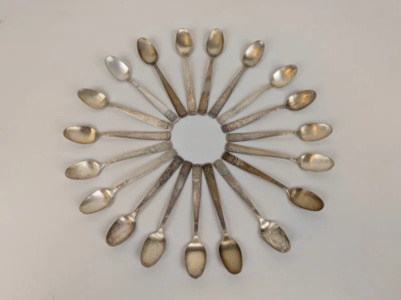 Kaffeskedar, Silver Hässleholms Kommun 19 st