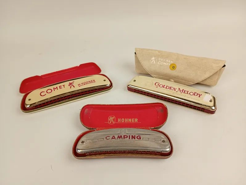 Munspel, 3 st M.Hohner Germany