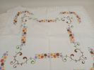 Broderade dukar 4 st