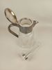 Kylkanna, nysilver/glas