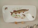 Fiskfat med fiskbestick, nysilver