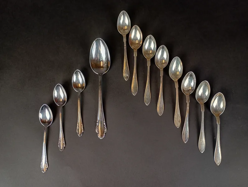 Silverskedar 12 st