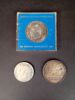 Silver, mynt bl.a. jubileumsmynt