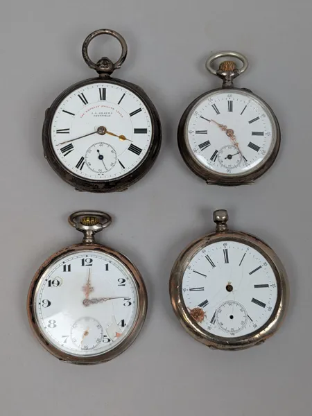 Fickur 4 st Silver