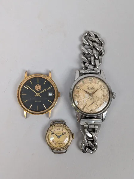 Armbandsur, bl.a. Buren, Manuellt