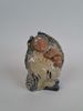 Figurin, Troll ef. John Bauer Rosa Ljung