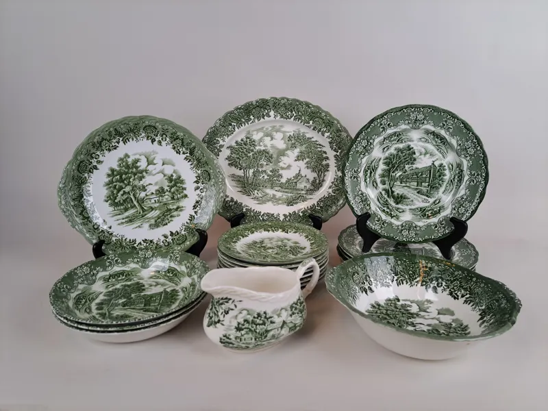 Servisdelar, "Countrystyle" W.H Grindley and Co Straffordshire England