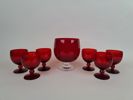 Retroglas 7 delar bl.a. Monica Bratt Reijmyre