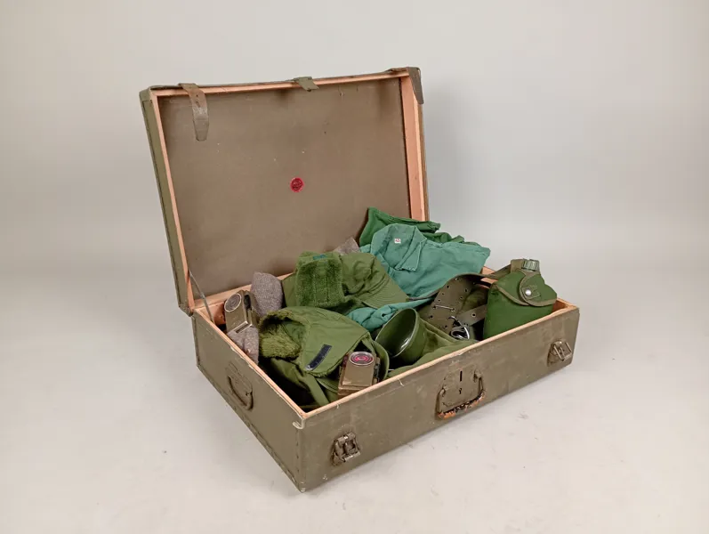 Koffert med utrustning, Militärt