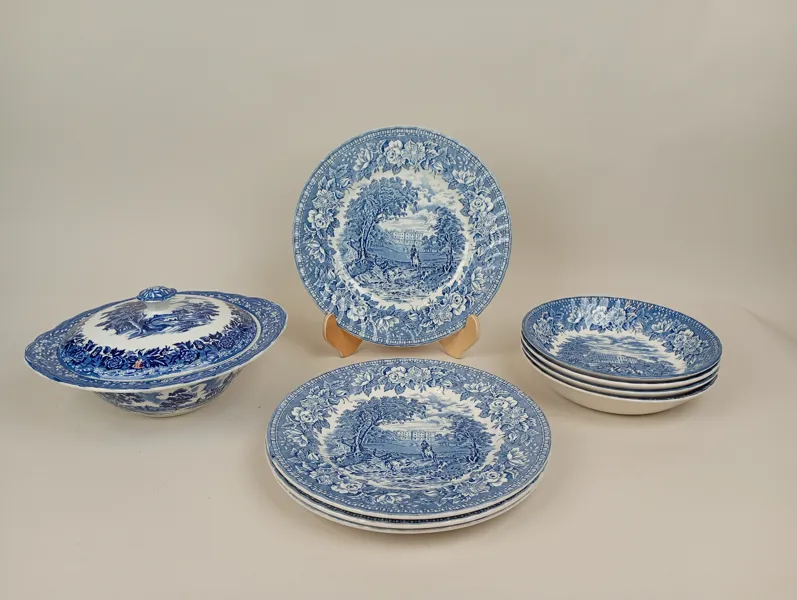Servisdelar, "Country Style & England´s Heritage" bl.a. H.Aynsley & Co England