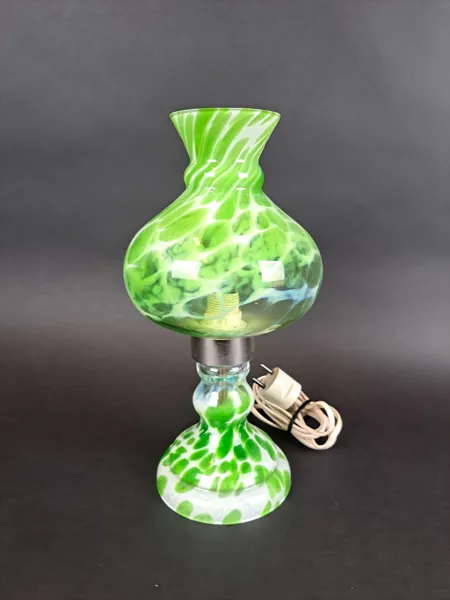 Bordslampa, glas