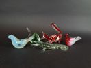 Glaskonst 5 delar bl.a. Murano