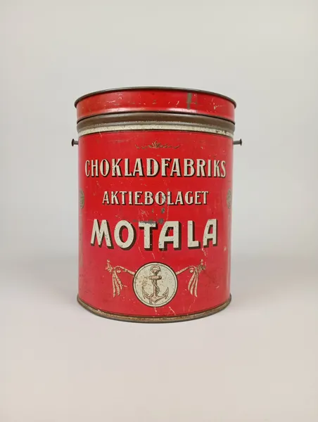 Plåtburk, Chokladfabriks Aktiebolaget Motala