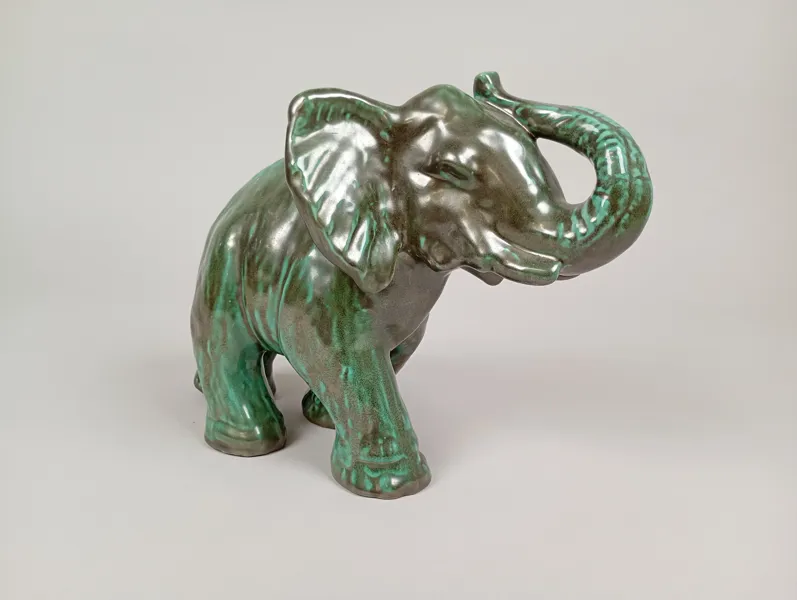 Figurin, Elefant Anna-Lisa Thomson Upsala Ekeby