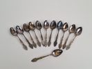 Kaffeskedar, Silver 12 delar