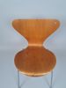 Stol, "Sjuan" teak Arne Jacobsen Fritz Hansen Danmark