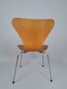 Stol, "Sjuan" teak Arne Jacobsen Fritz Hansen Danmark