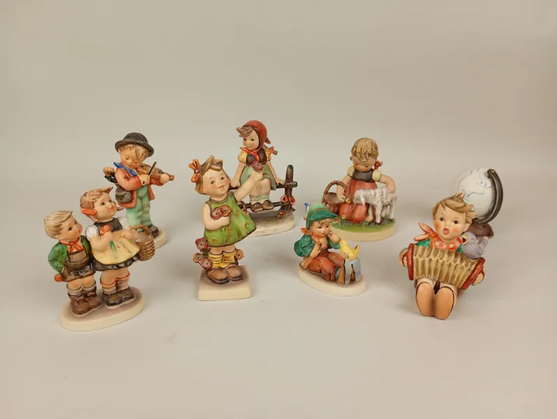 Figuriner, 8 st Hummel Goebel