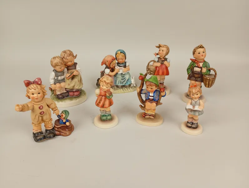 Figuriner, 8 st Hummel Goebel