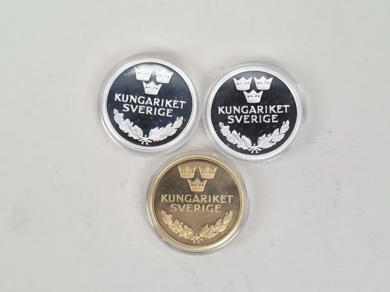 Silvermynt, Kungariktet Sverige