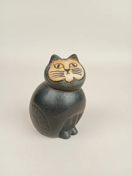 Figurin, "Katten Mia" Lisa Larson Gustavsberg