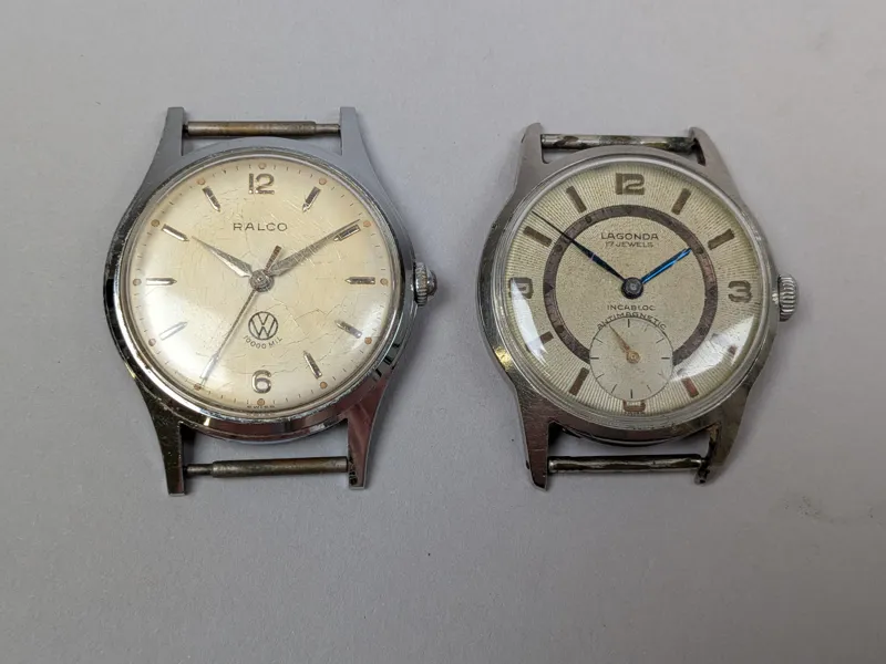 Armbandsur 2 st, Ralco & Lagonda, Mekaniska