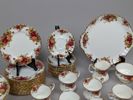 Kaffeservis, "Old Country Roses" Royal Albert England