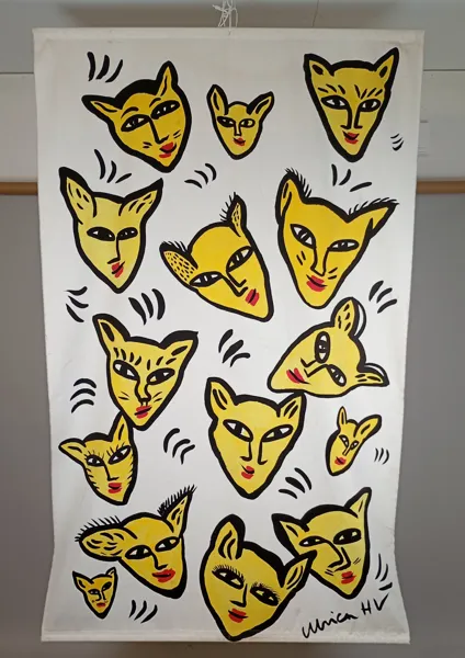 Väggbonad/Textiltryck, Ulrica Hydman-Vallien