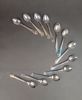 Kaffeskedar, Silver "Sachsisk" 12 st