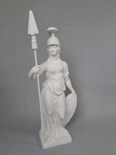 Golvskulptur, Gips