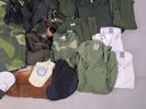 Stort parti kläder, Militärt