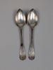 Matskedar Silver 2 st, S.Svensson Kristianstad 1851