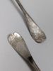 Matskedar Silver 2 st, S.Svensson Kristianstad 1851