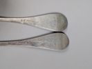Matskedar Silver 2 st, S.Svensson Kristianstad 1851