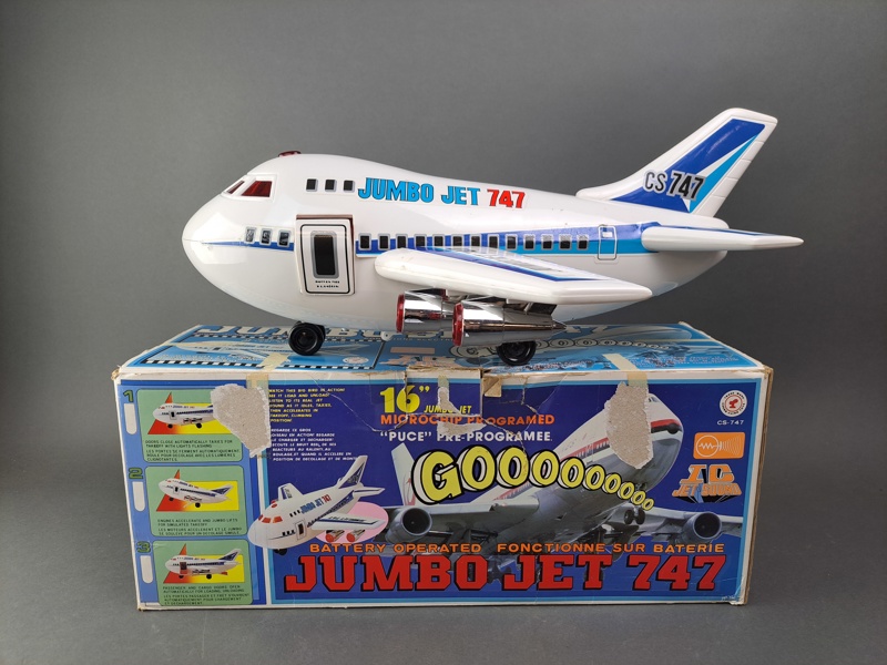 Leksak, Jumbo Jet 747, plast