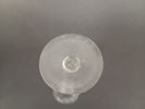 Parti snapsglas, bruten botten 1800-/1900-tal