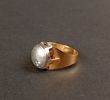 Ring med sten, 18 k Guld