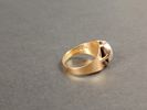 Ring med sten, 18 k Guld