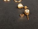 Örhänge, 18 & 14 k Guld