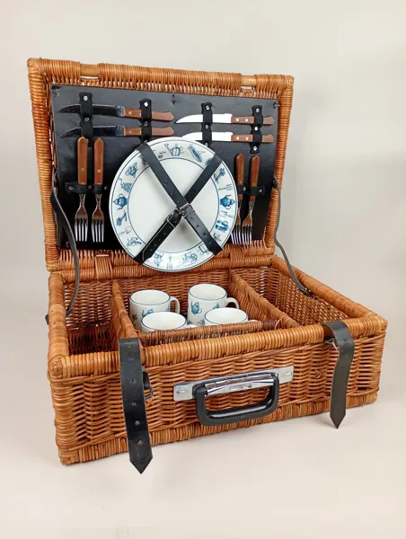 Picknick korg med servis, England