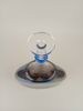 Flaska, "Satellite" Bertil Vallien Kosta Boda, signerad
