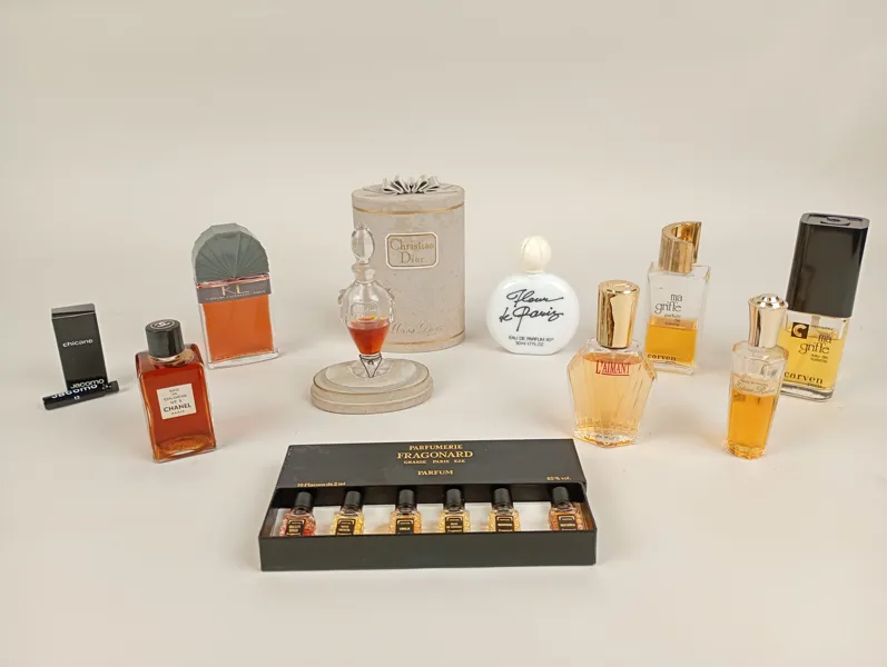 Parti vintageparfymer bl.a. Dior