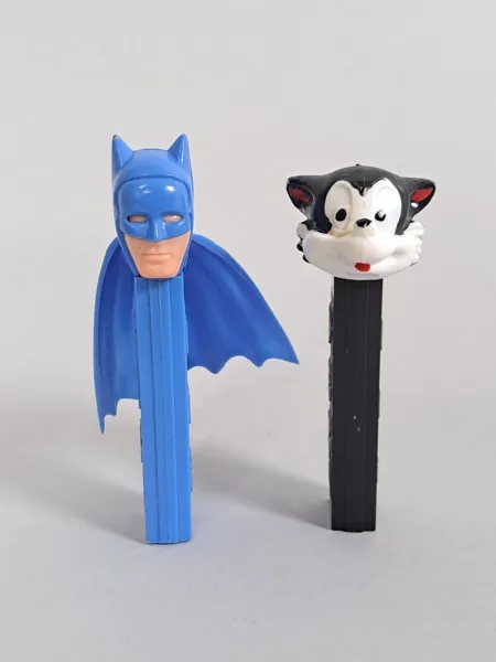 PEZ-dispenser bl.a. Batman