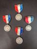 Silvermedaljer 4 st