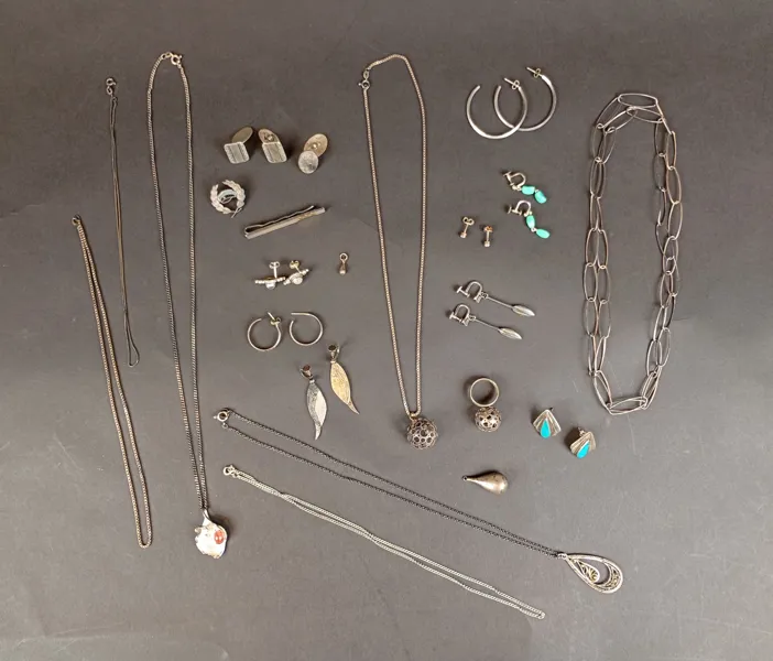 Diverse Silversmycken