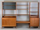 Hyllsystem, teak 1960-tal