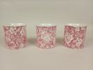 Ytterfoder 3 st, "Victorian Chintz" no 2 Burleigh Straffordshire England