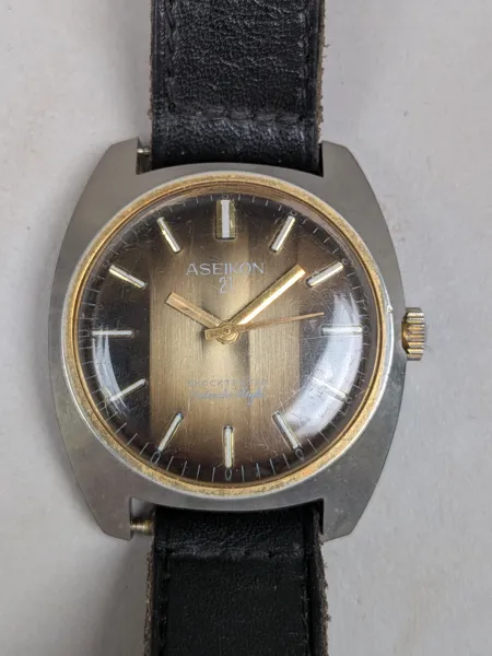 Armbandsur, Aseikon 21, Manuell