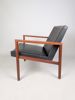 Fåtölj, 1960-tal teak och skye